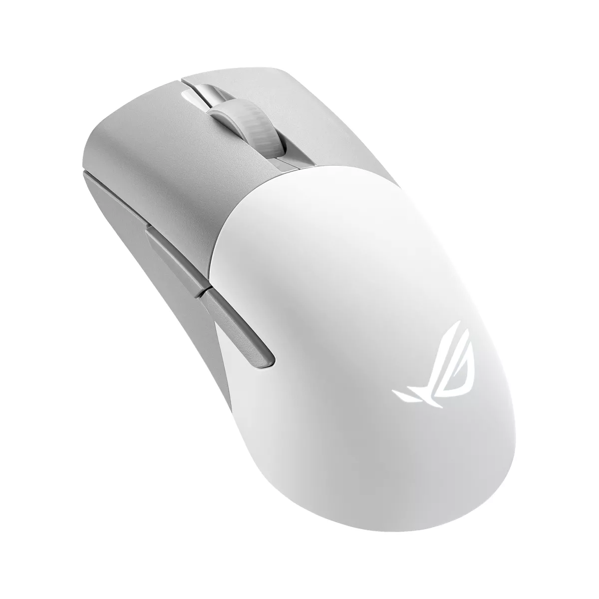 ASUS ROG Keris Wireless AimPoint White RGB Gaming Maus