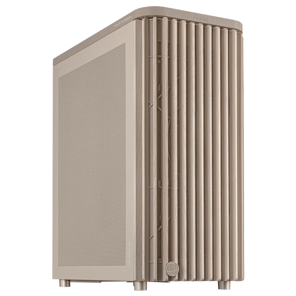 ASUS ProArt PA401 Wood Edition Beige ATX PC Gehäuse
