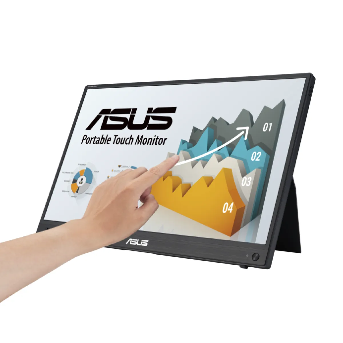ASUS ZenScreen Touch MB16AHT tragbarer 15,6-Zoll Monitor
