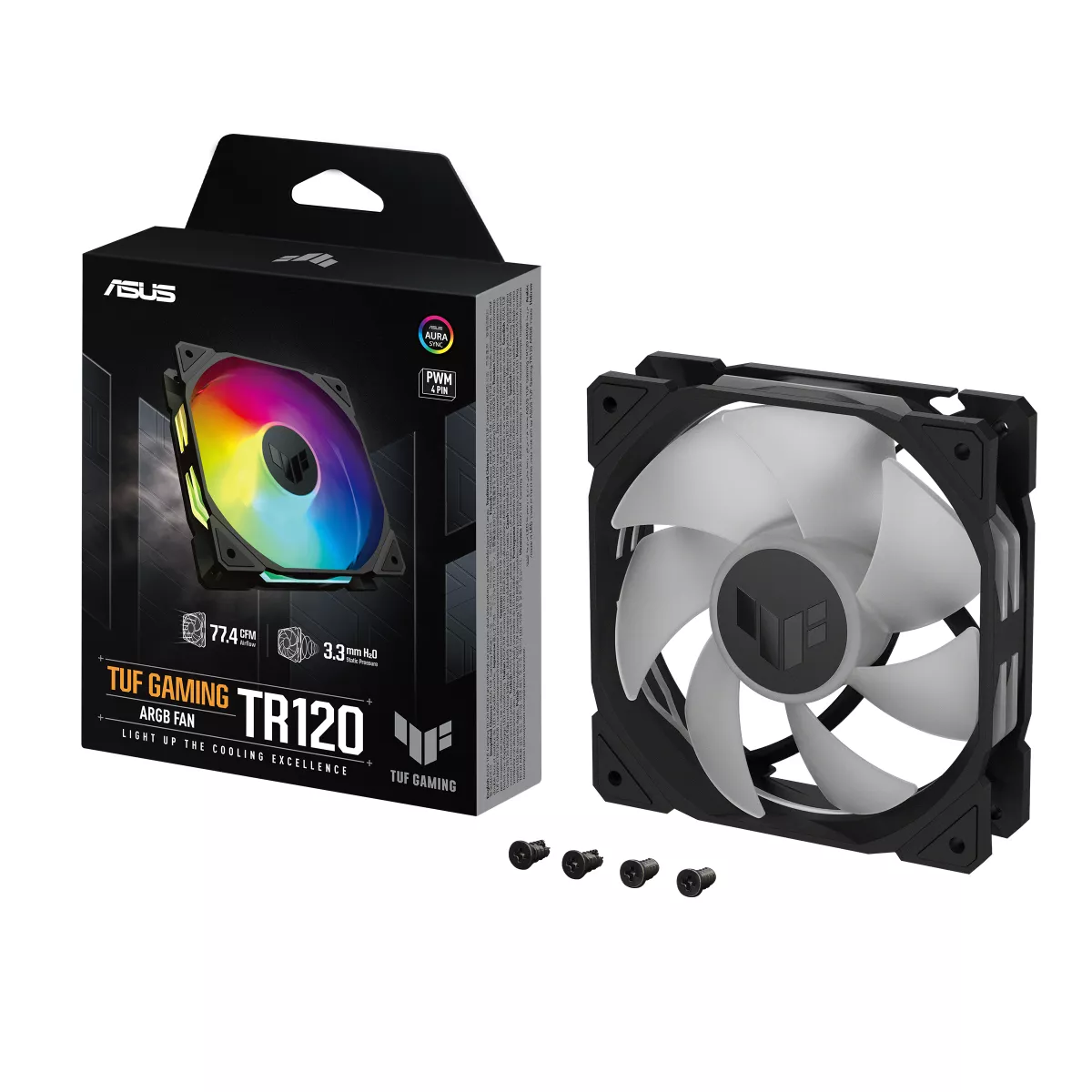 TUF Gaming TR120 ARGB Fan - Single Pack